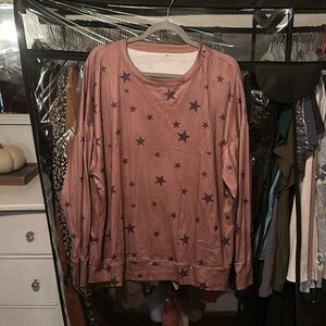 Long sleeve star shirt 2XL never worn